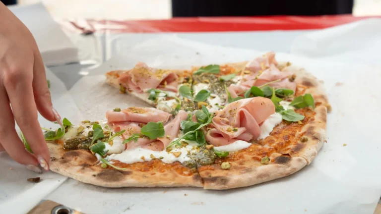 Pizza gemaakt door Jelle Ferwerda bij Gusto Della Casa
